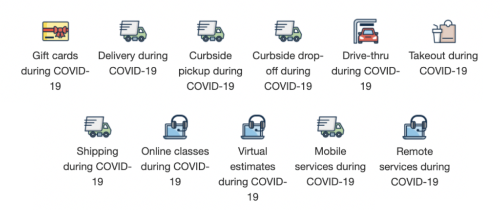 COVID-19-Yelp-Business-Highlights