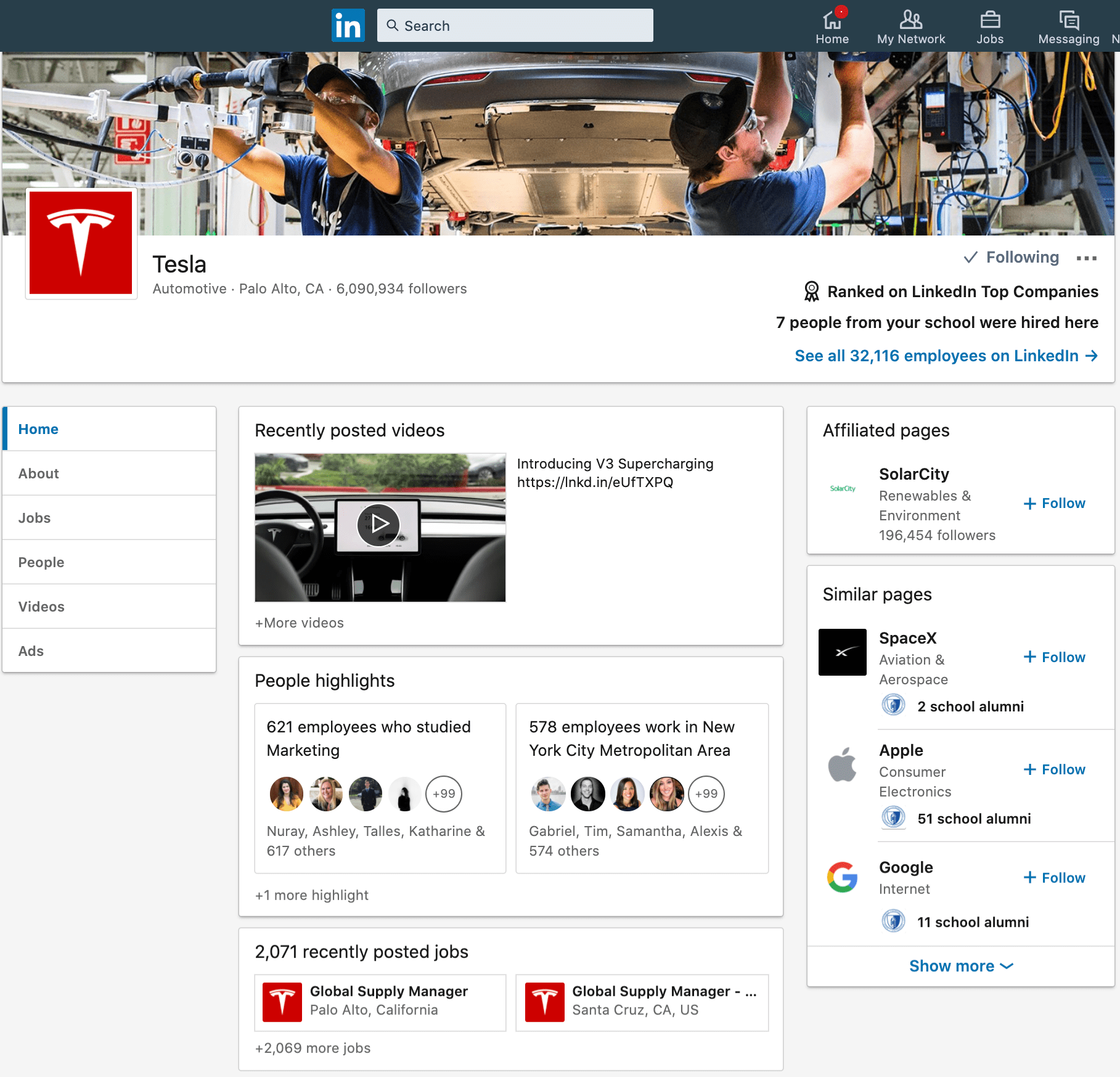 特斯拉概述LinkedIn