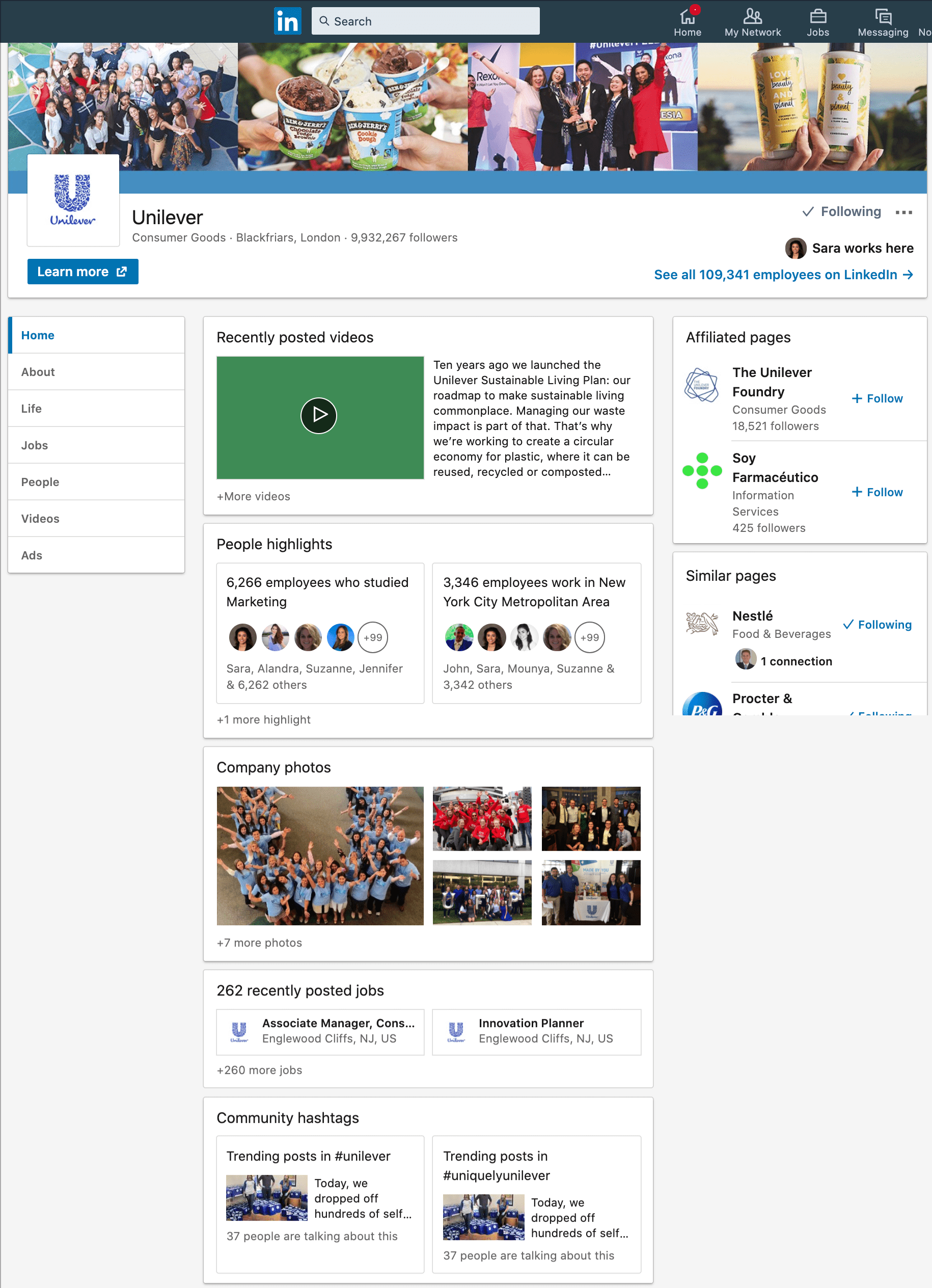 Unilever_Overview_LinkedIn