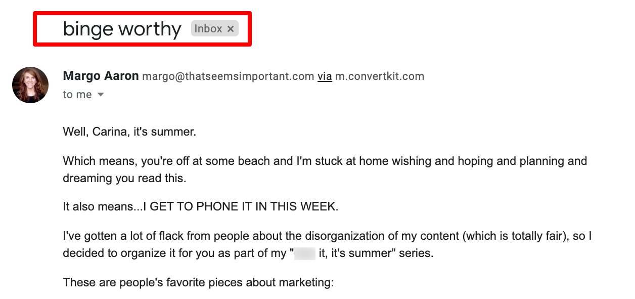 电子邮件主题行示例简洁