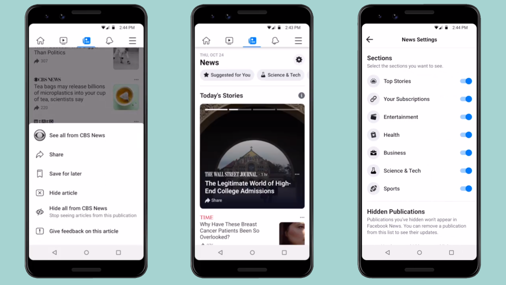 facebook新闻标签