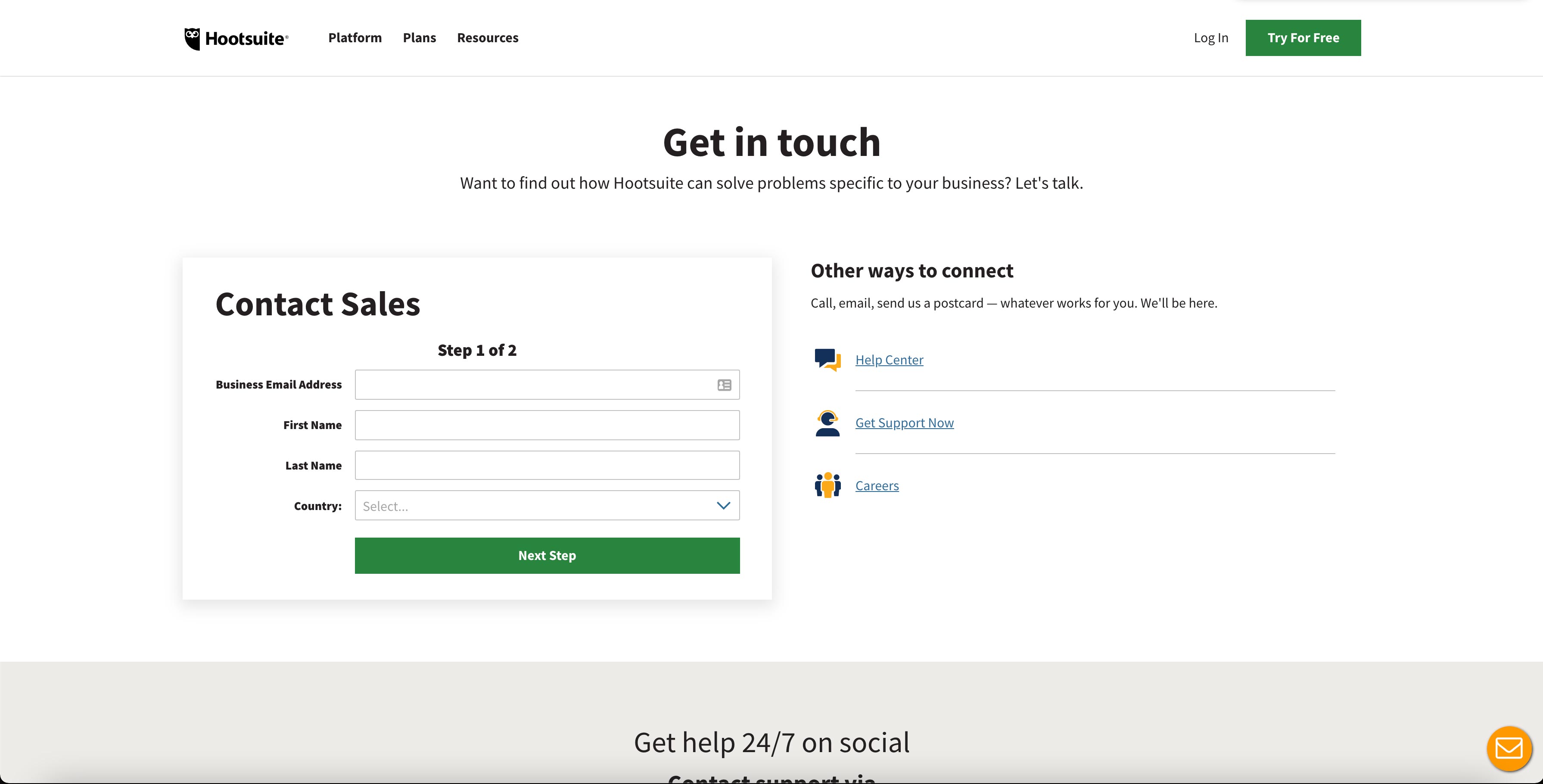 Hootsuite-Contact-US  -  2021