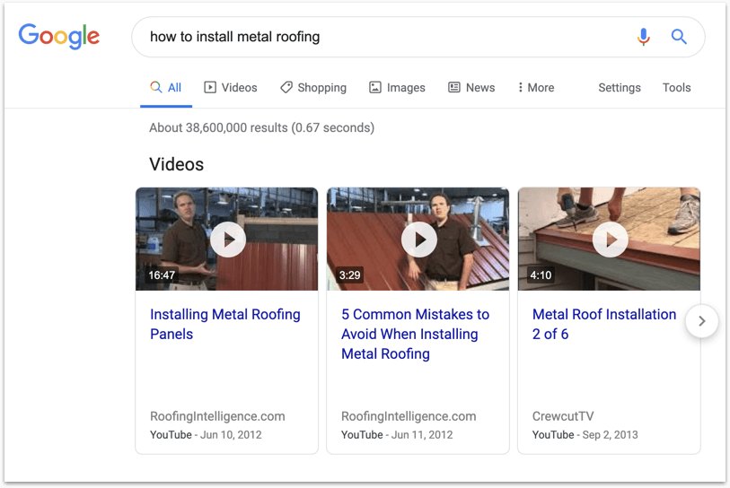 安装金属屋顶谷歌搜索