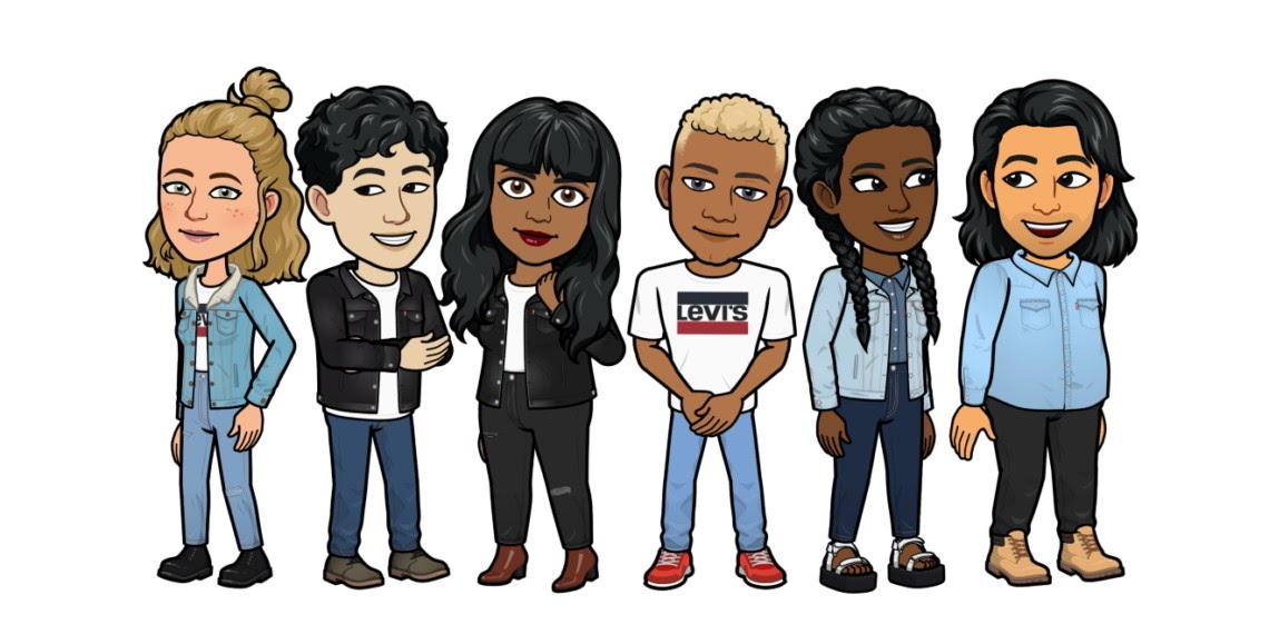 snapchat-levis-bitmoji