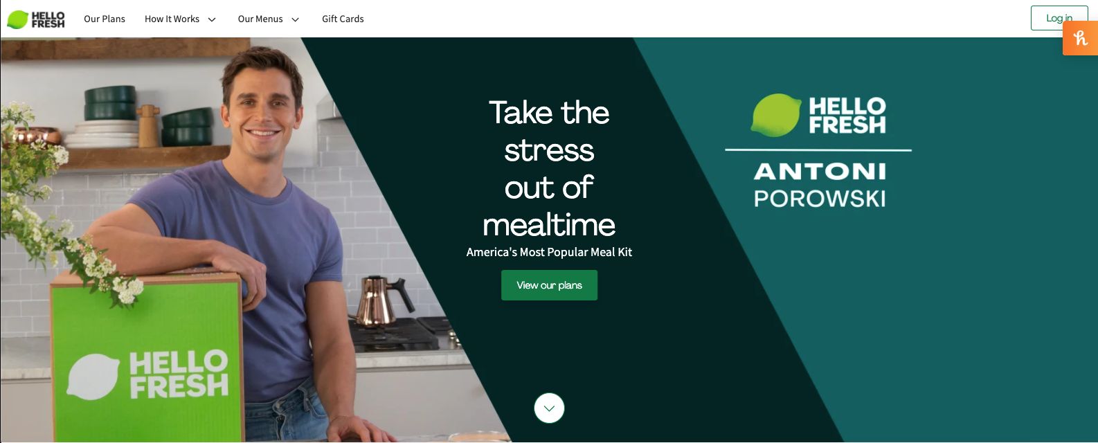 价值主张示例hellofresh