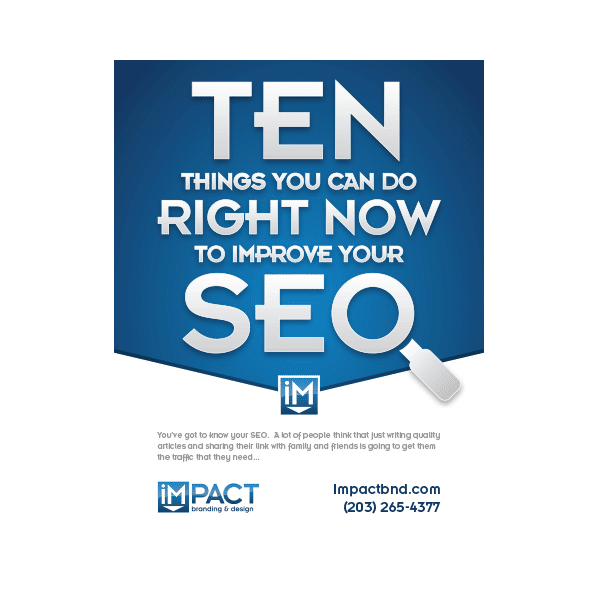 入站营销电子书- 10件事你可以做的现在提高SEO