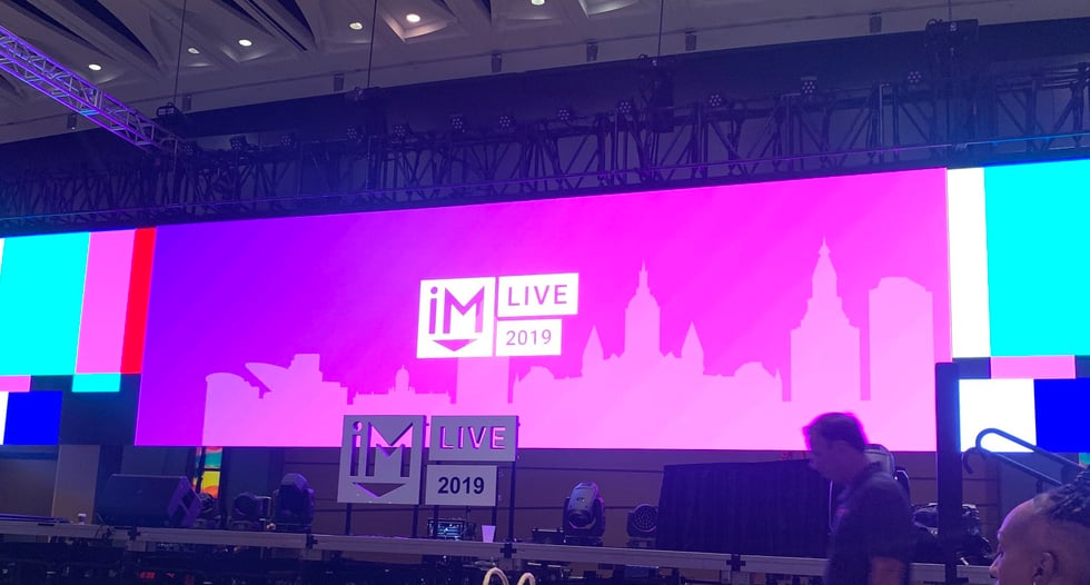 在#IMLive19开场视频中:我们如何在两周内完成两个月的过程