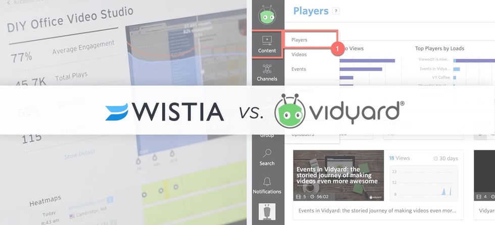 Vidyard vs. Wistia 2020年视频托管:哪个更好?