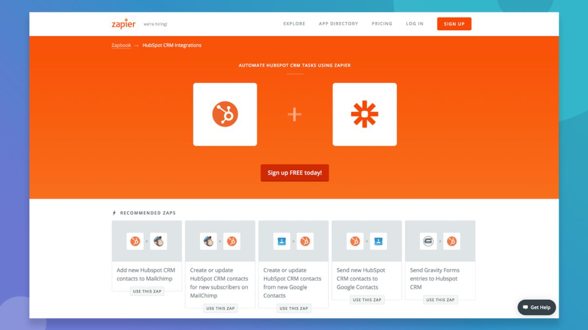 best-hubspot-integrations-zapier